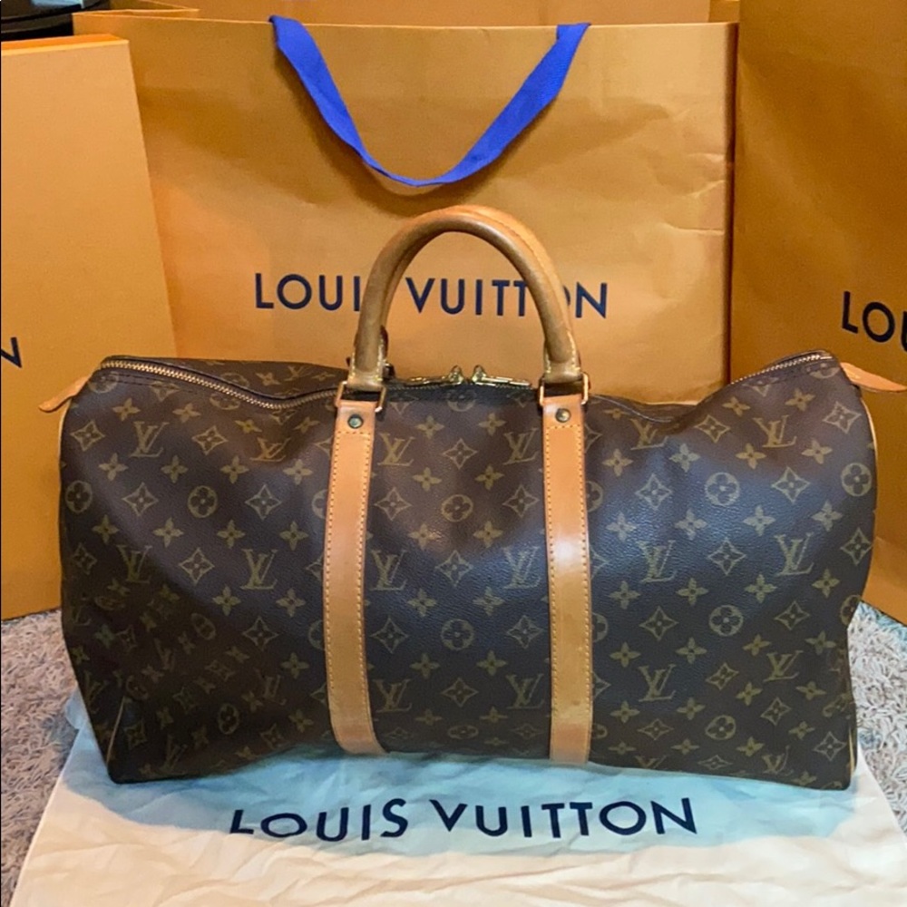Authentic Louis Vuitton Keepall 50